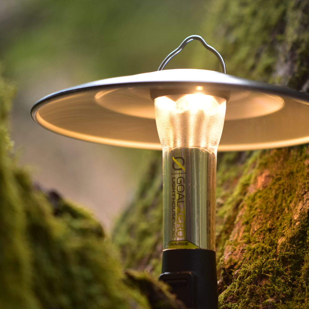 ゴールゼロ ライトハウス マイクロチャージ 【並行輸入品】 ＋ ランタンシェード セット GOAL ZERO Lighthouse Micro Charge ＆ Lantern Shade ゴールゼロ ランタン